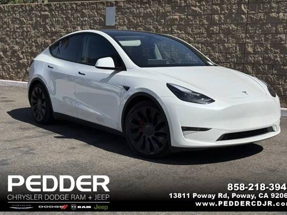 TESLA MODEL Y 2023 7SAYGDEF3PF743821 image